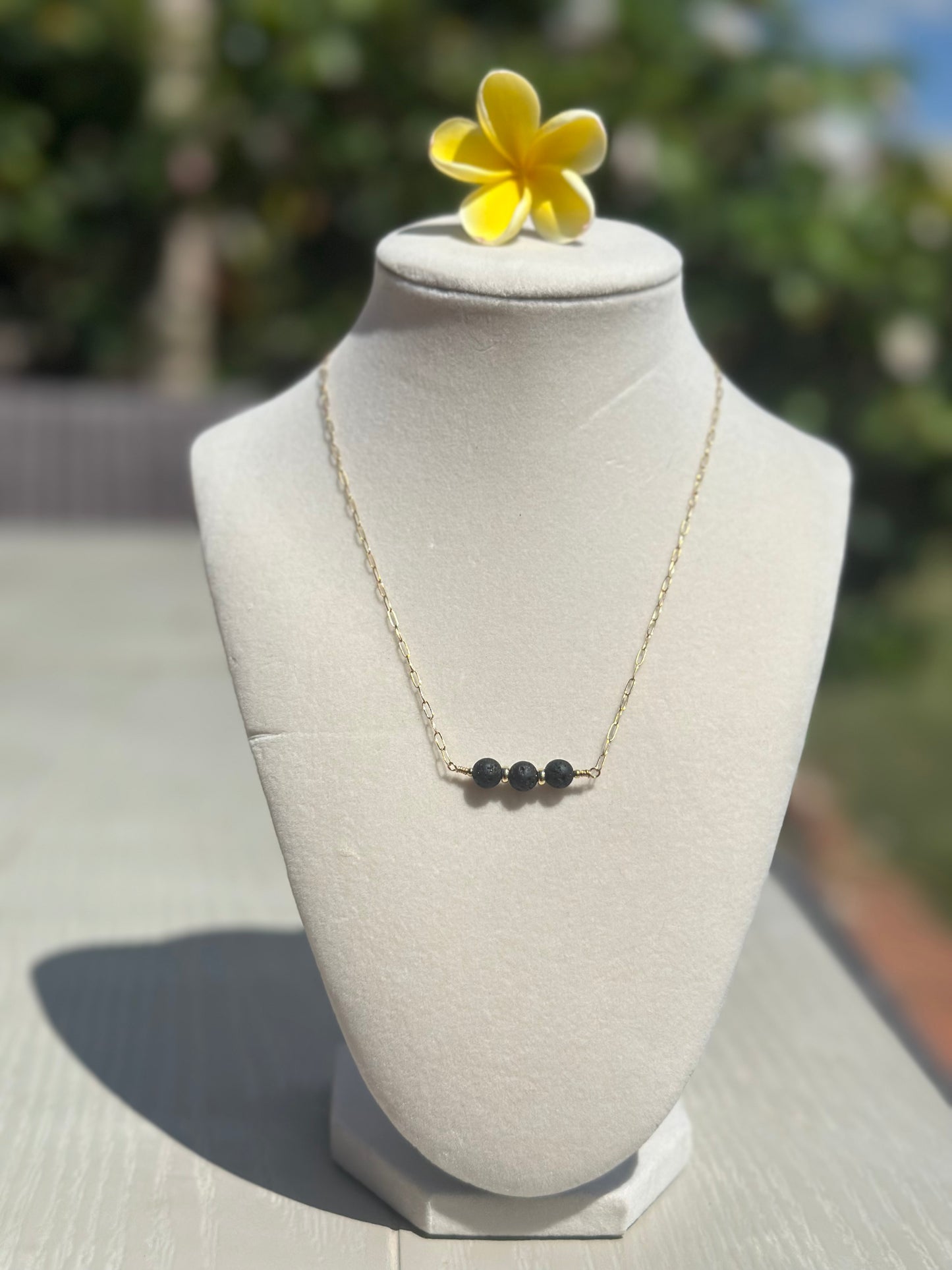 Big Island Love – Lava Bead Necklace