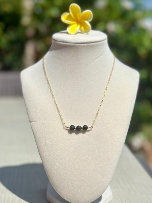 Big Island Love – Lava Bead Necklace