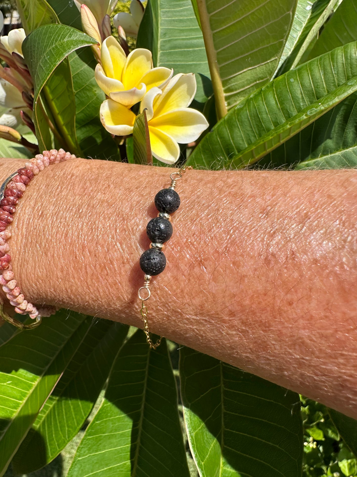 Big Island Love – Lava Bead Bracelet